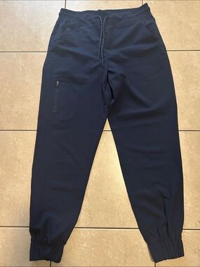 Eddie Bauer Navy Drawstring Jogger Pants